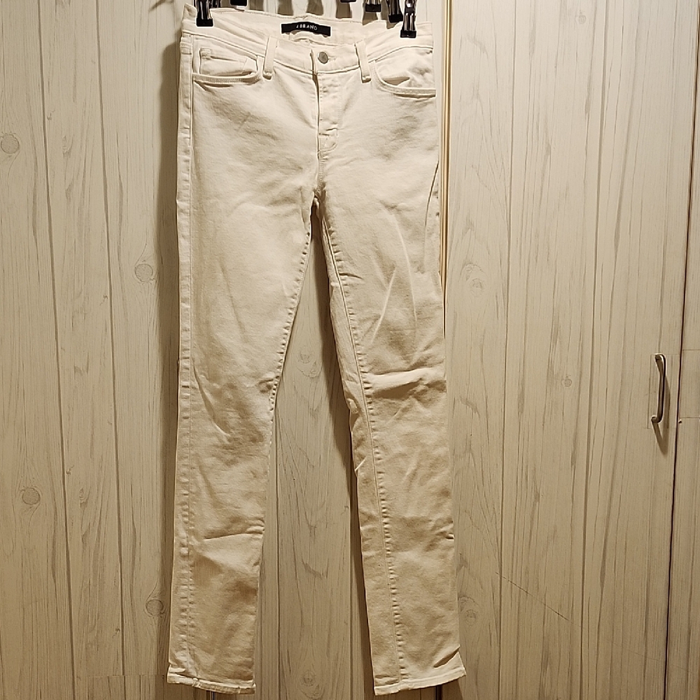 J Brand Women's Off-White Skinny Jeans